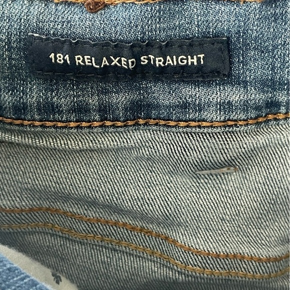 LUCKY Jeans 181 Relaxed Straight Blue Jeans Men’s Size 42. - Picture 7 of 16